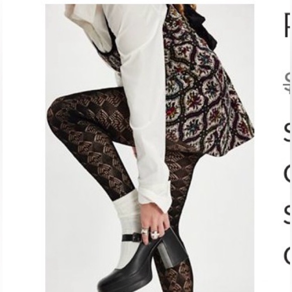 Free People Pointelle Whisper Tight